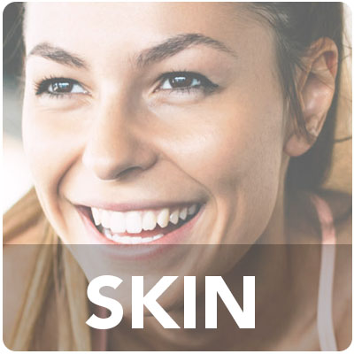 Healthy Skin woman smiling