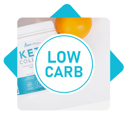 Low Carb Icon for Keto Collagen